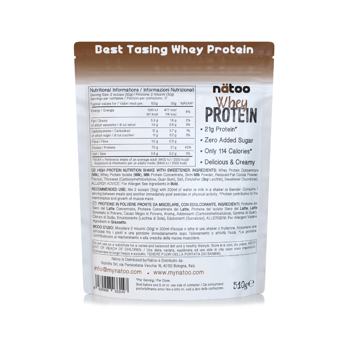 Whey Protein - 510g